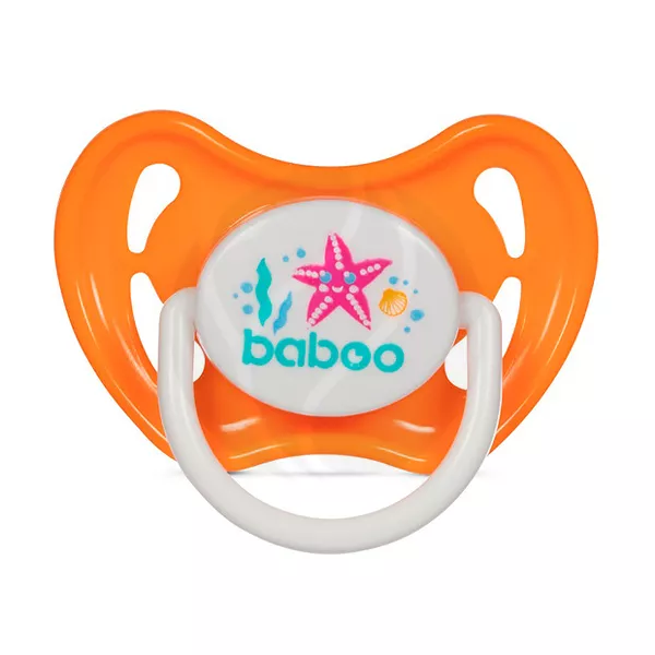 Изображение товара Baboo Sealife пустышка силиконовая симметричной формы (6+мес) цвет персиковый Изображение товара Baboo Sealife пустышка силиконовая симметричной формы (6+мес) цвет персиковый
