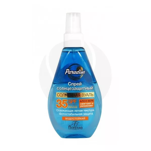 Изображение товара Спрей Floresan Paradise SPF35 160 мл Изображение товара Спрей Floresan Paradise SPF35 160 мл