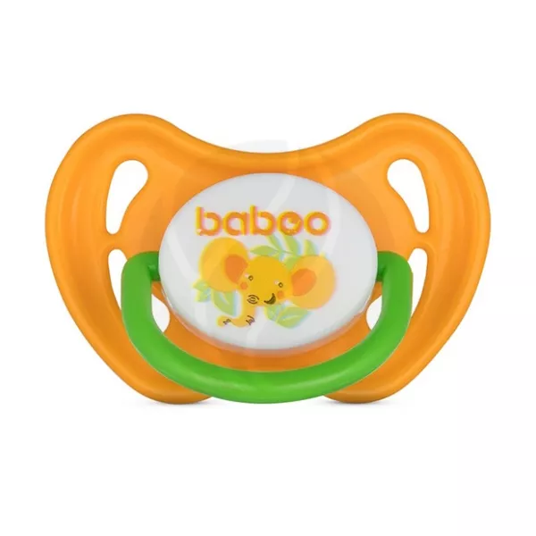 Baboo Safari пустышка силиконовая симметричная (0+мес)цвета в ассорт.