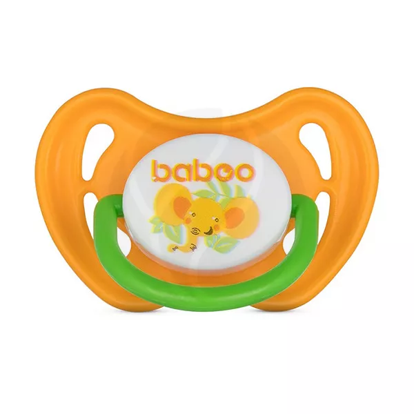 Изображение товара Бабуо Сафари силиконовая пустышка для новорожденных 0+ мес безопасная