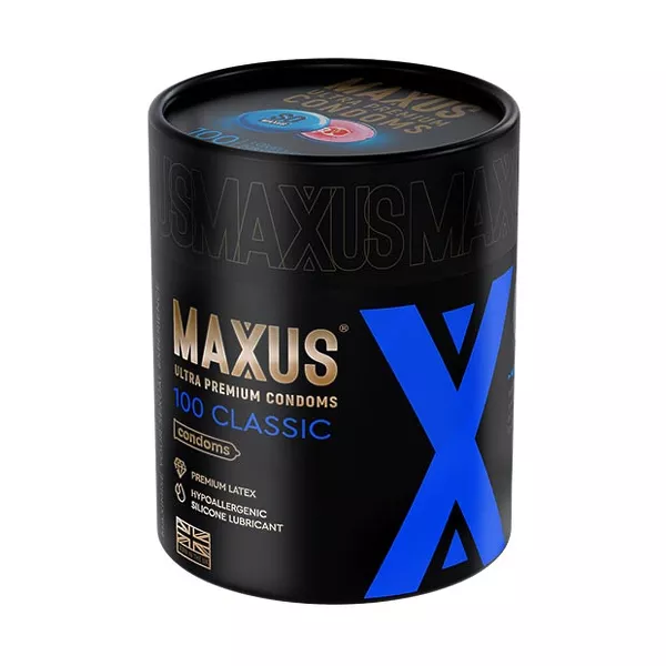 Изображение товара Maxus Classic презервативы классические 100 штук высокое качество Изображение товара Maxus Classic презервативы классические 100 штук высокое качество