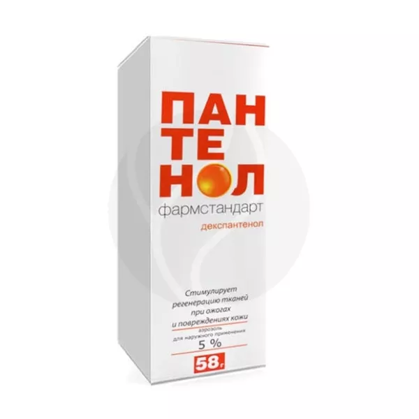 Изображение товара Пантенол Фармстандарт пена д/наружн. прим. 5%, 58г