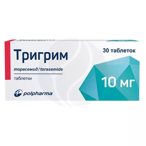 Изображение товара Тригрим таблетки 10мг, №30 Изображение товара Тригрим таблетки 10мг, №30
