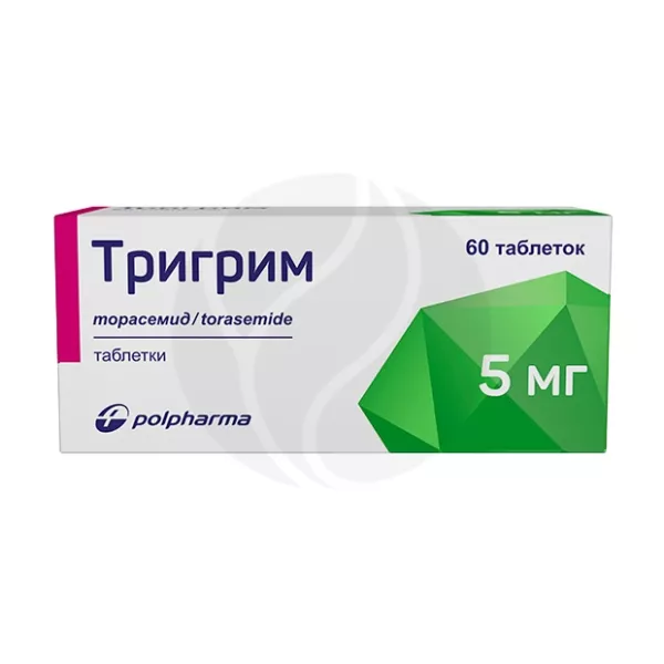 Изображение товара Тригрим Акрихин 5мг Таблетки Изображение товара Тригрим Акрихин 5мг Таблетки