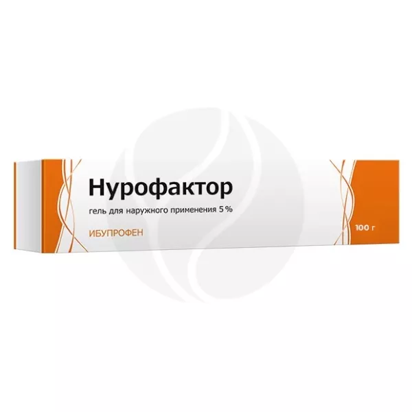 Нурофактор гель д/наружн. прим. 5%, 100г