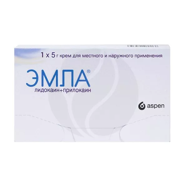 Эмла крем д/местн. и наружн. прим., 5г №1
