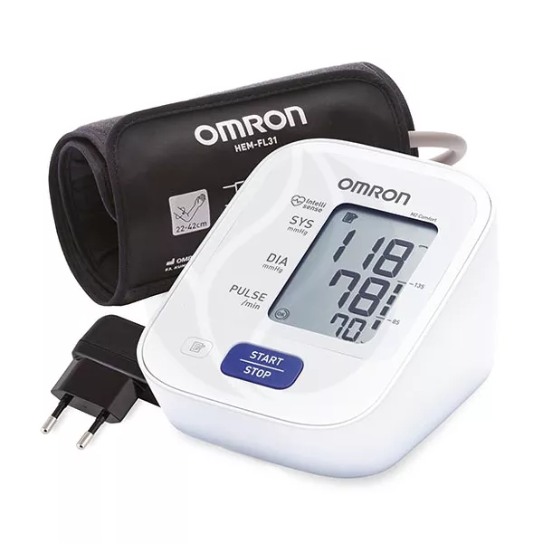 Изображение товара Omron M2 Comfort - автоматический тонометр с умной манжетой Изображение товара Omron M2 Comfort - автоматический тонометр с умной манжетой