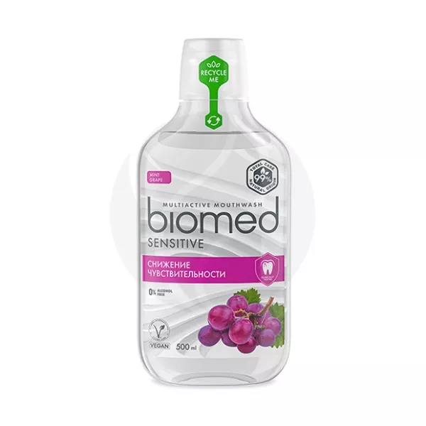 Изображение товара Biomed Sensitive ополаскиватель для рта для полости рта, 500мл