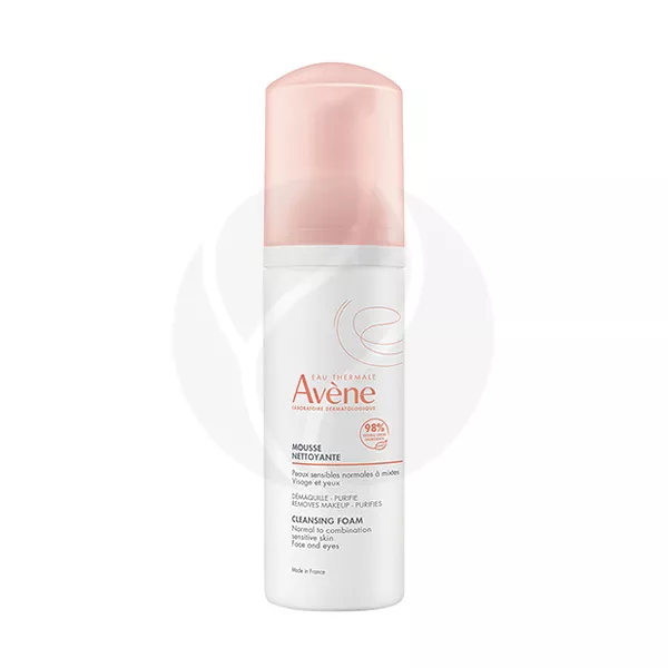 Изображение товара Avene пенка очищающая для снятия макияжа, 150мл Изображение товара Avene пенка очищающая для снятия макияжа, 150мл