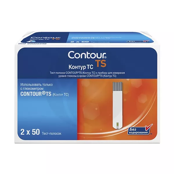 Contour ТS тест-полоски 100шт