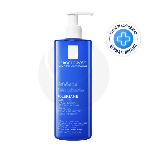 Изображение товара Гель-пенка для умывания лица La Roche-Posay Toleriane 400мл Франция