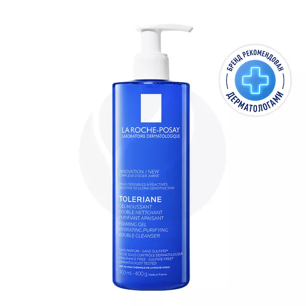 Изображение товара Гель-пенка для умывания лица La Roche-Posay Toleriane 400мл Франция