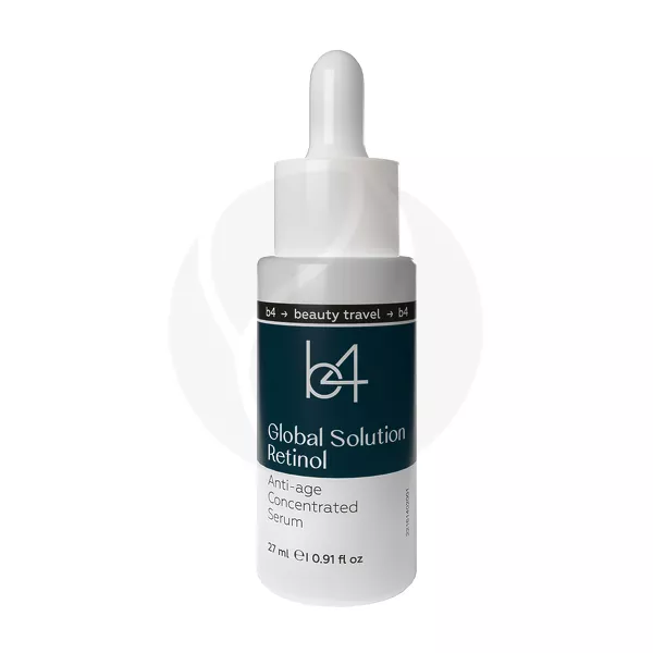 Изображение товара b4 Retinol Антивозрастная сыворотка концентрат с ретинолом, 27мл Изображение товара b4 Retinol Антивозрастная сыворотка концентрат с ретинолом, 27мл