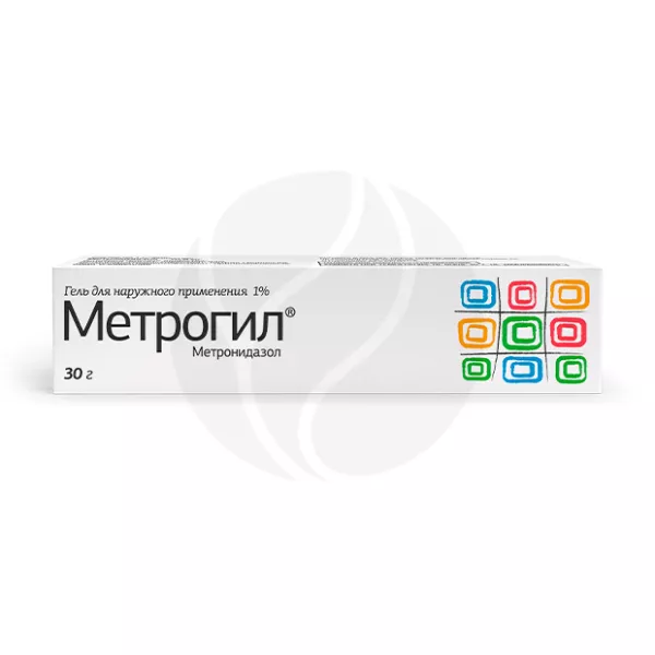 Метрогил гель д/наружн. прим. 1%, 30г