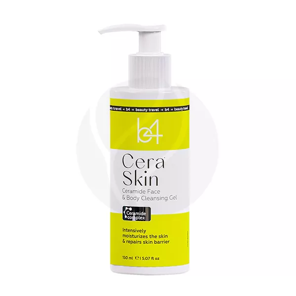 Изображение товара b4 CeraSkin гель очищающий для лица и тела с церамидами, 150мл Изображение товара b4 CeraSkin гель очищающий для лица и тела с церамидами, 150мл