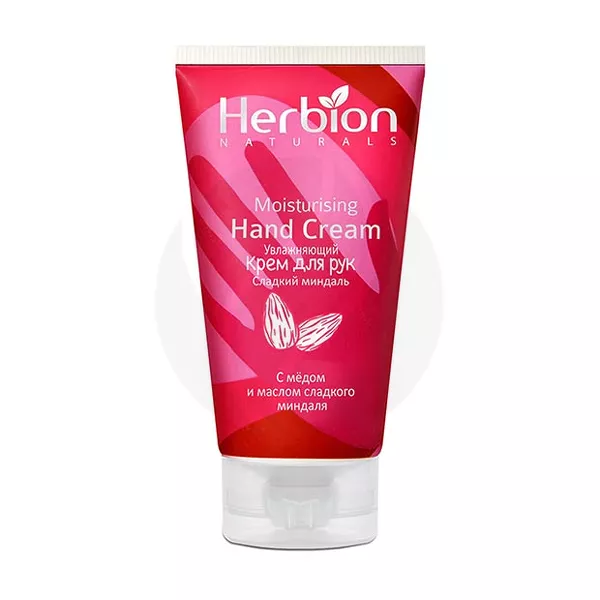 Изображение товара Herbion крем для рук увлажняющий Сладкий миндаль, 100мл Изображение товара Herbion крем для рук увлажняющий Сладкий миндаль, 100мл
