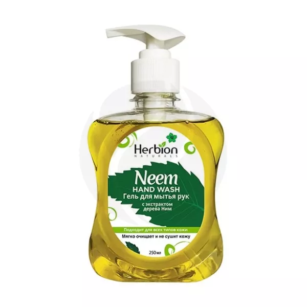 Изображение товара Гель для мытья рук Herbion с экстрактом дерева Ним 250мл