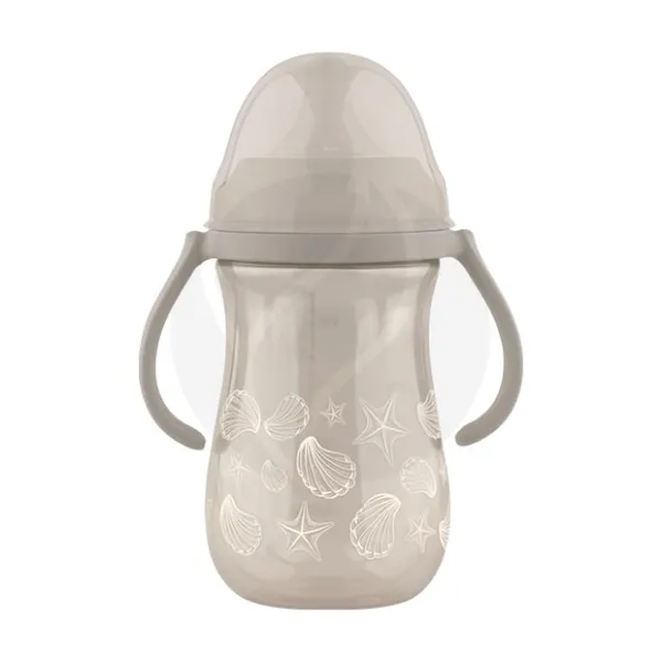 Изображение товара Поильник-бутылочка Lubby 2в1 с мягким носиком 300 мл для малышей 3+ мес BPA Free