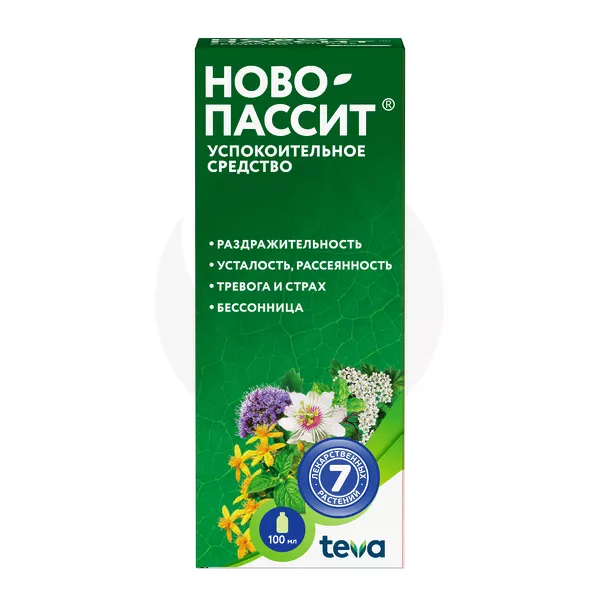 Изображение товара Ново-Пассит раствор д/приема внутрь, 100мл Изображение товара Ново-Пассит раствор д/приема внутрь, 100мл