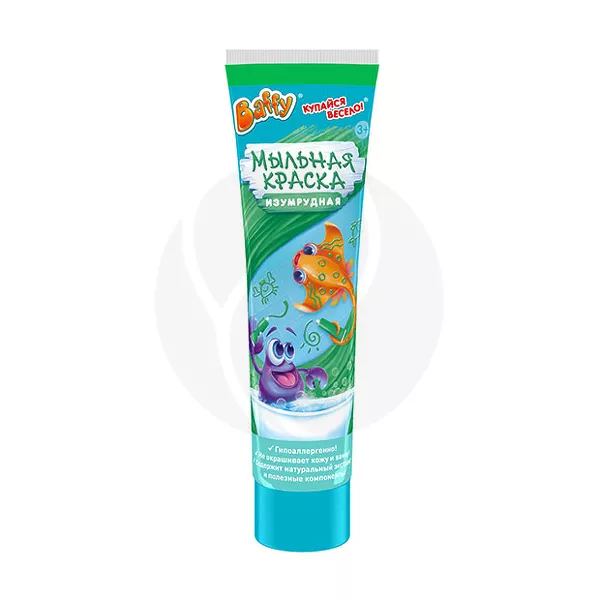 Изображение товара Краска мыльная изумрудная Baffy 85мл для творчества и поделок