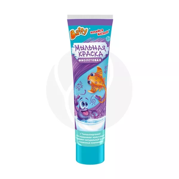 Изображение товара Baffy краска мыльная фиолетовая (3+), 85мл