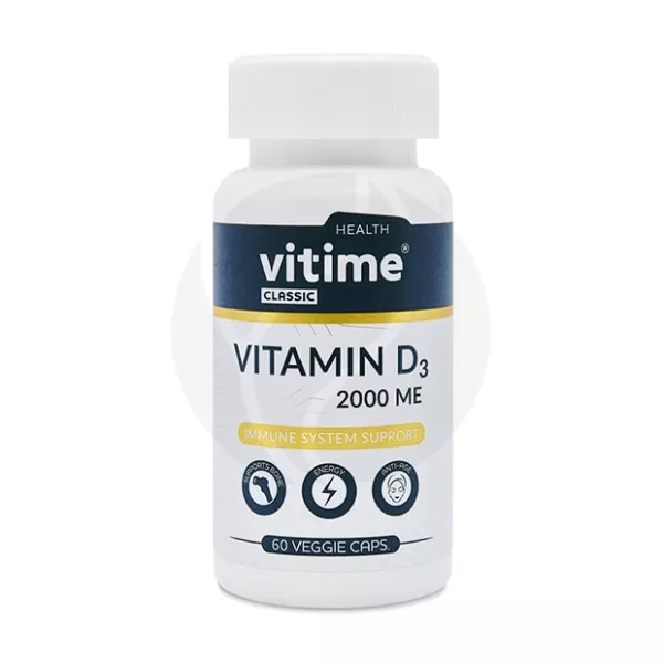 Vitime Классик Витамин Д3 капсулы 2000МЕ, №60