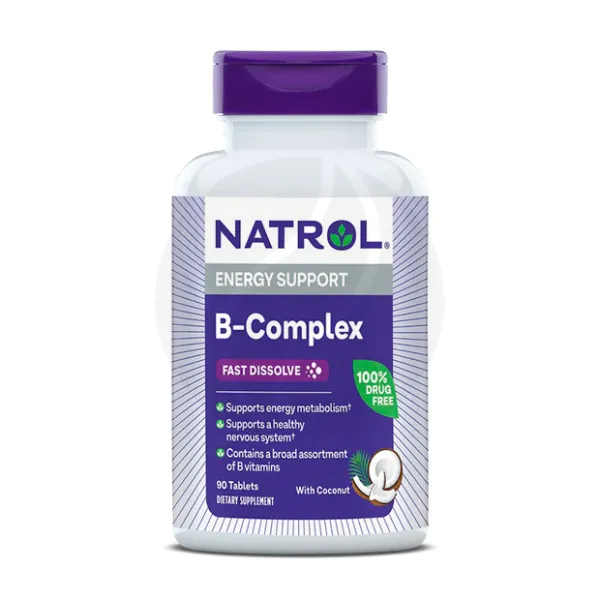 Natrol В-комплекс таблетки быстрорастворимые, №90
