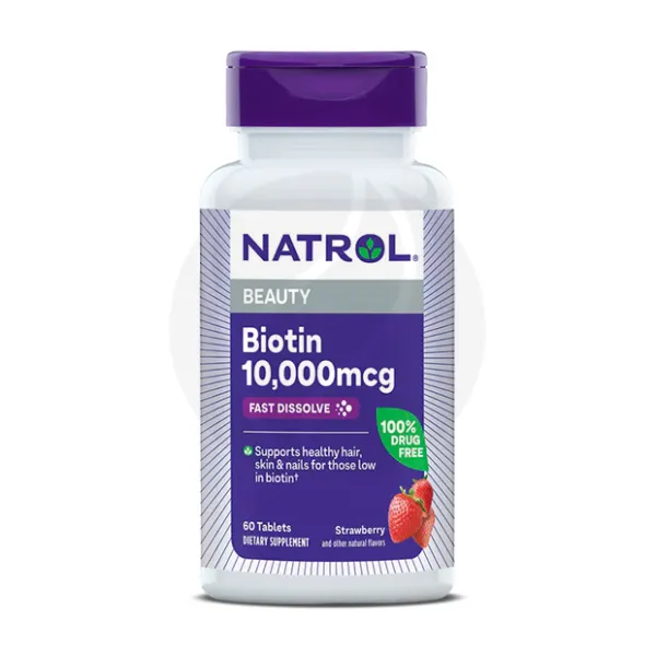 Natrol Биотин таблетки быстрорастворимые, №60