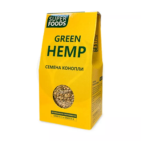 Изображение товара 150 г семян конопли - полезный продукт для здоровья и питания