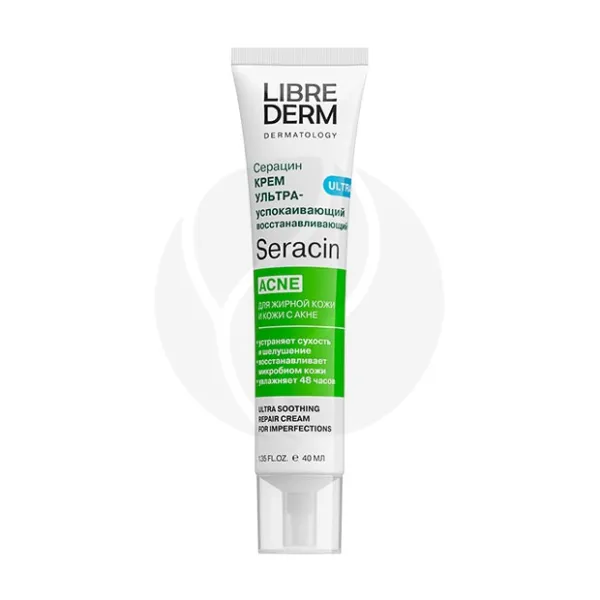 Изображение товара Librederm Seracin ультрауспокаивающий крем против несовершенств 40мл