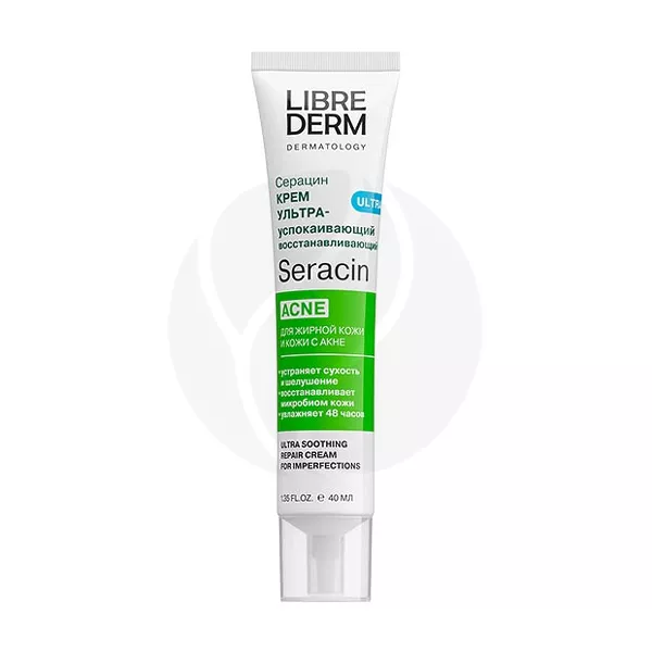Изображение товара Librederm Seracin ультрауспокаивающий крем против несовершенств 40мл