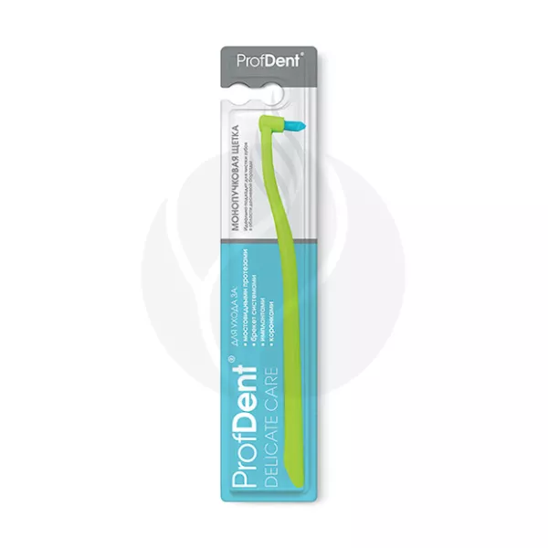 Изображение товара ProfDent Монопучковая зубная щетка для труднодоступных участков