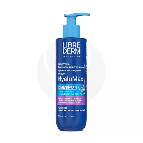 Изображение товара Librederm HyaluMax гиалуроновый бальзам против выпадения волос 225мл Изображение товара Librederm HyaluMax гиалуроновый бальзам против выпадения волос 225мл