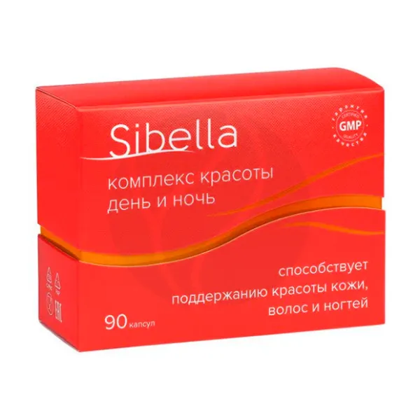 Изображение товара Sibella Комплекс красоты День и Ночь капсулы для красоты и здоровья