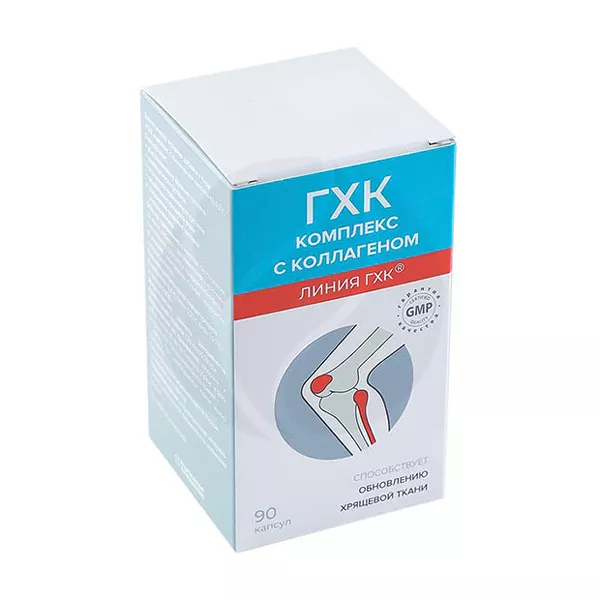 Изображение товара БАД Фармакор ГХК комплекс с коллагеном Изображение товара БАД Фармакор ГХК комплекс с коллагеном
