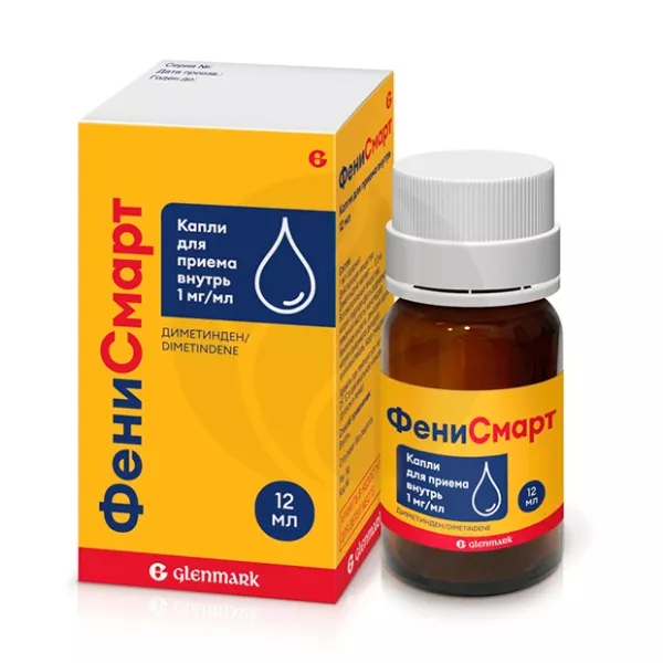Фенисмарт капли д/приема внутрь 1мг/мл, 12мл