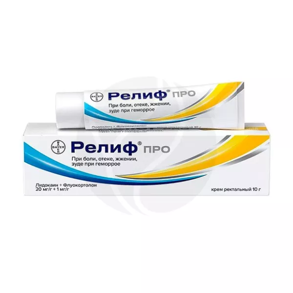 Релиф Про крем ректальный, 10г