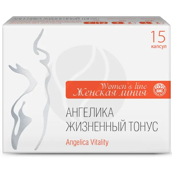 Изображение товара Ангелика Жизненный тонус капсулы, №15 Изображение товара Ангелика Жизненный тонус капсулы, №15