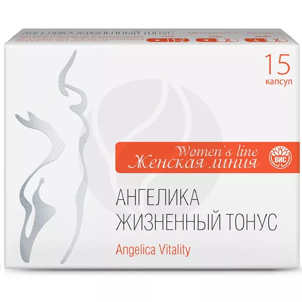 Изображение товара Ангелика Жизненный тонус капсулы, №15 Изображение товара Ангелика Жизненный тонус капсулы, №15