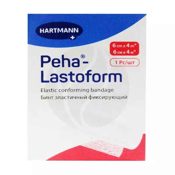 Изображение товара Hartmann Peha-Lastoform бинт эластичный фиксирующий, 6cм*4м Изображение товара Hartmann Peha-Lastoform бинт эластичный фиксирующий, 6cм*4м