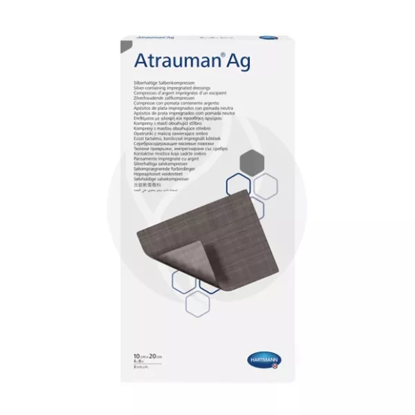 Hartmann Atrauman Ag повязка мазевая стерильная (10*20см), №3
