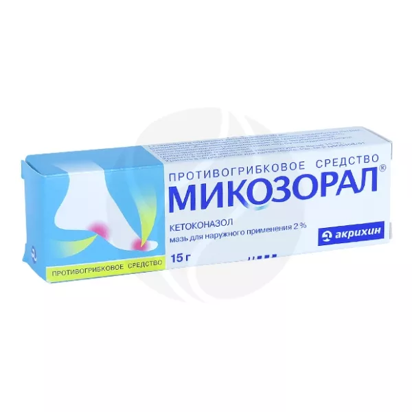 Изображение товара Микозорал мазь 2% 15g - эффективное противогрибковое средство