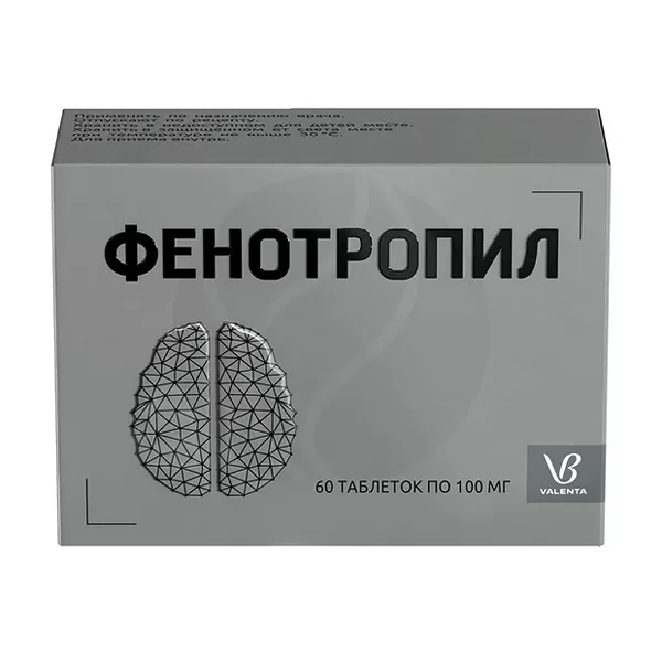 Изображение товара Фенотропил таблетки 100мг No60 - ноотропное лекарство для улучшения памяти и концентрации Изображение товара Фенотропил таблетки 100мг No60 - ноотропное лекарство для улучшения памяти и концентрации
