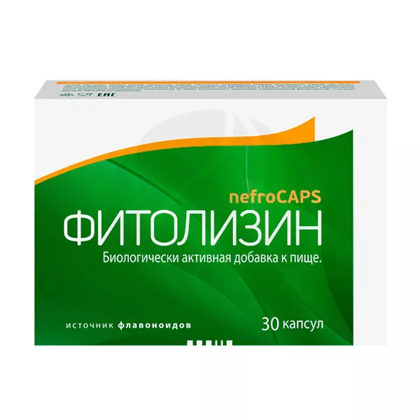 Изображение товара Фитолизин Нефрокапс капсулы, №30 Изображение товара Фитолизин Нефрокапс капсулы, №30