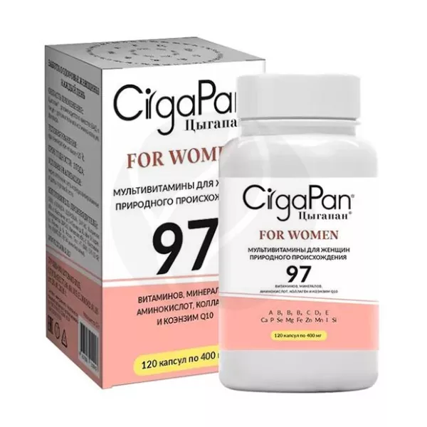 Изображение товара Цыгапан For women капсулы, 120 шт - БАД для женщин