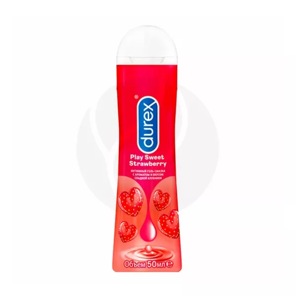 Изображение товара Durex Play Sweet Strawberry гель-смазка с ароматом и вкусом клубники, 50мл Изображение товара Durex Play Sweet Strawberry гель-смазка с ароматом и вкусом клубники, 50мл