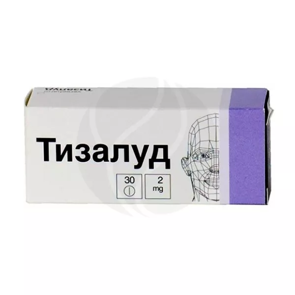Тизалуд таблетки 2мг, №30