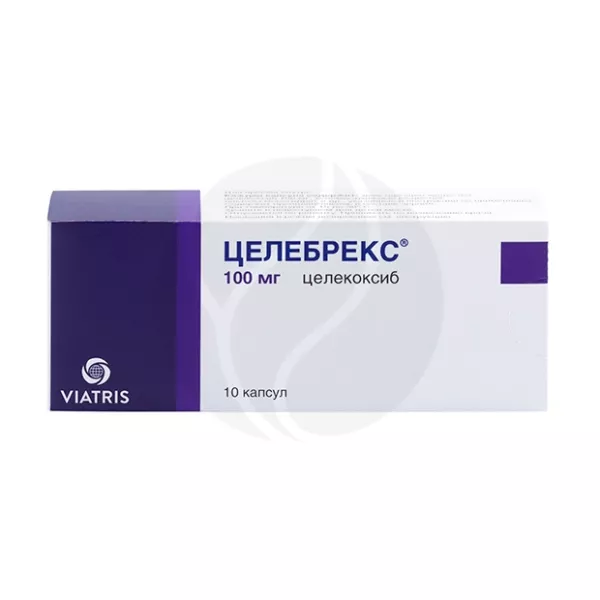 Изображение товара Целебрекс капсулы 100мг - противовоспалительное средство