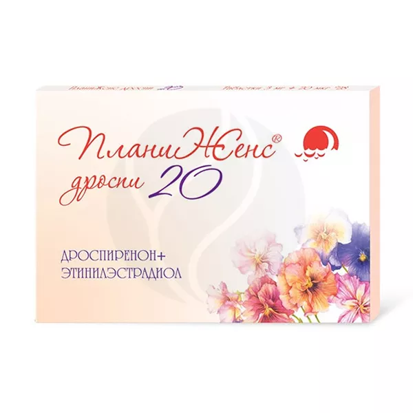 Изображение товара Планжёнс дроспи таблетки покрытые 3мг+0.02мг №28 для женщин Изображение товара Планжёнс дроспи таблетки покрытые 3мг+0.02мг №28 для женщин