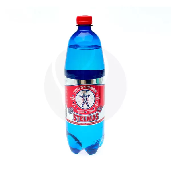 Изображение товара Минеральная газированная вода Стэлмас Mg 1л полезные свойства и качественная упаковка